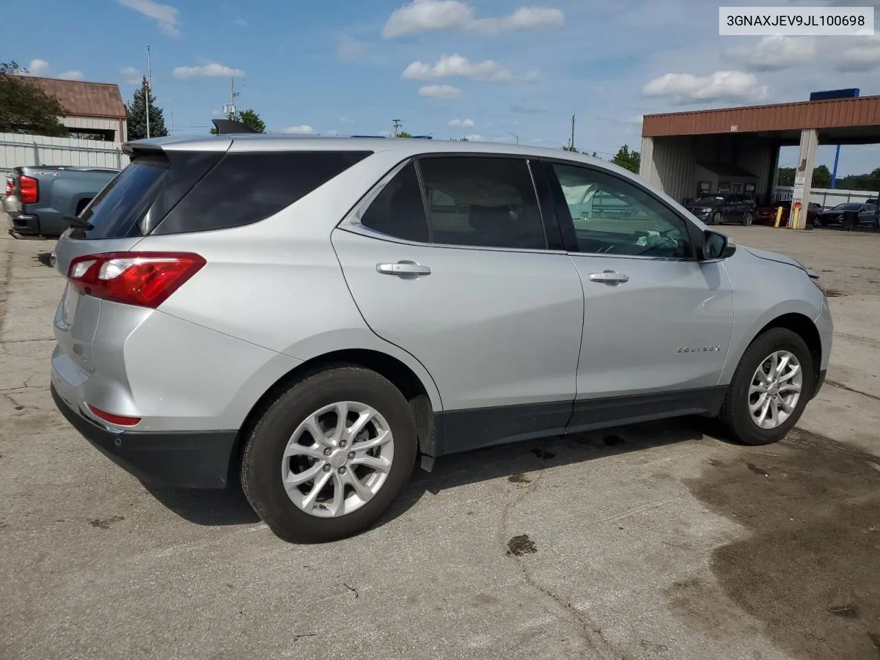 2018 Chevrolet Equinox Lt VIN: 3GNAXJEV9JL100698 Lot: 70238694