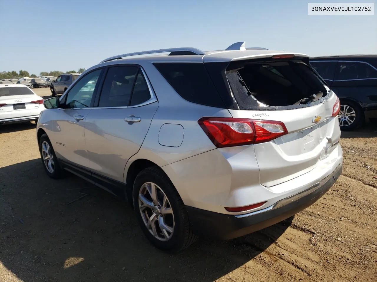 2018 Chevrolet Equinox Premier VIN: 3GNAXVEV0JL102752 Lot: 70284474