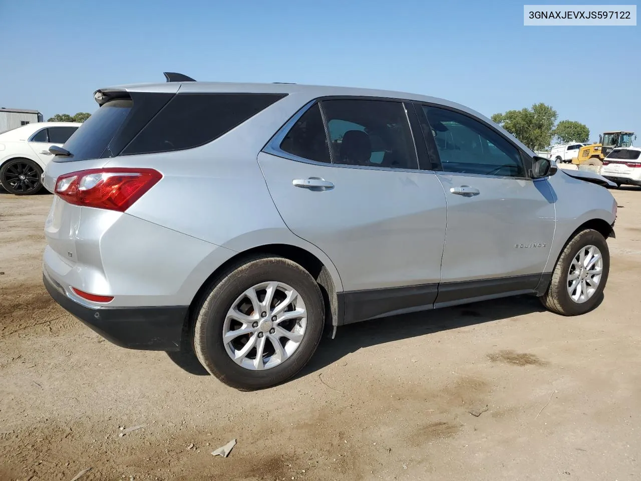 2018 Chevrolet Equinox Lt VIN: 3GNAXJEVXJS597122 Lot: 70319674