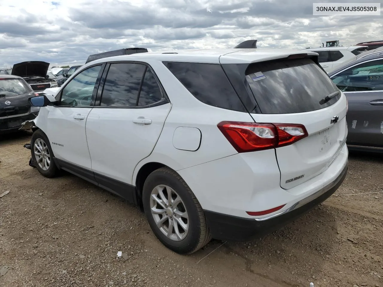 2018 Chevrolet Equinox Lt VIN: 3GNAXJEV4JS505308 Lot: 70430304