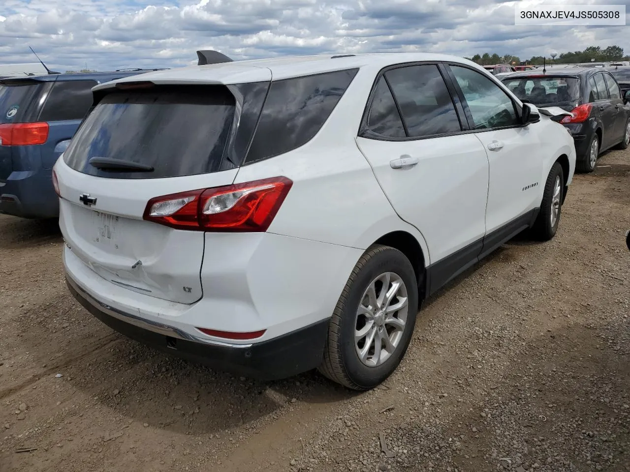 2018 Chevrolet Equinox Lt VIN: 3GNAXJEV4JS505308 Lot: 70430304