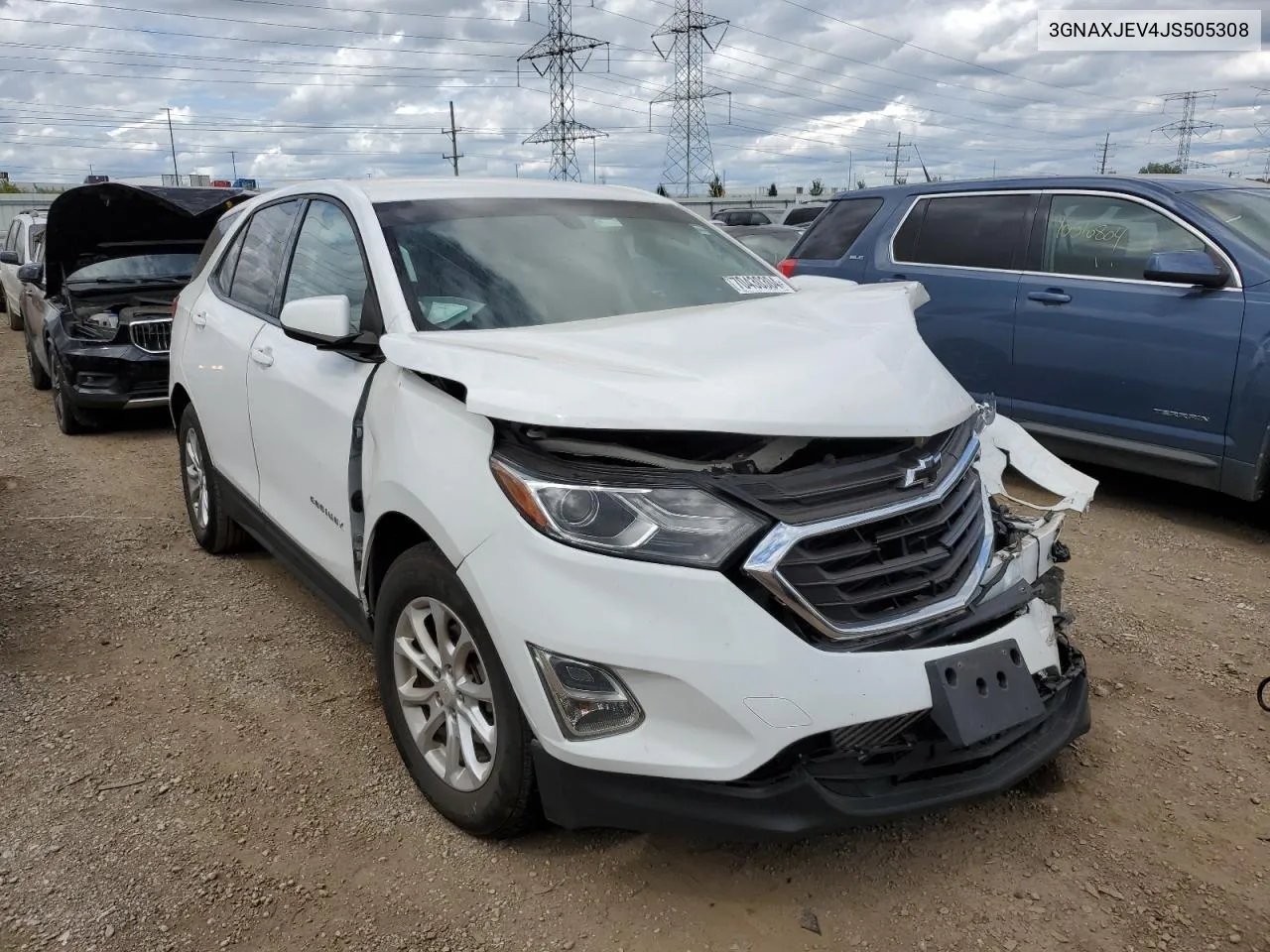 2018 Chevrolet Equinox Lt VIN: 3GNAXJEV4JS505308 Lot: 70430304