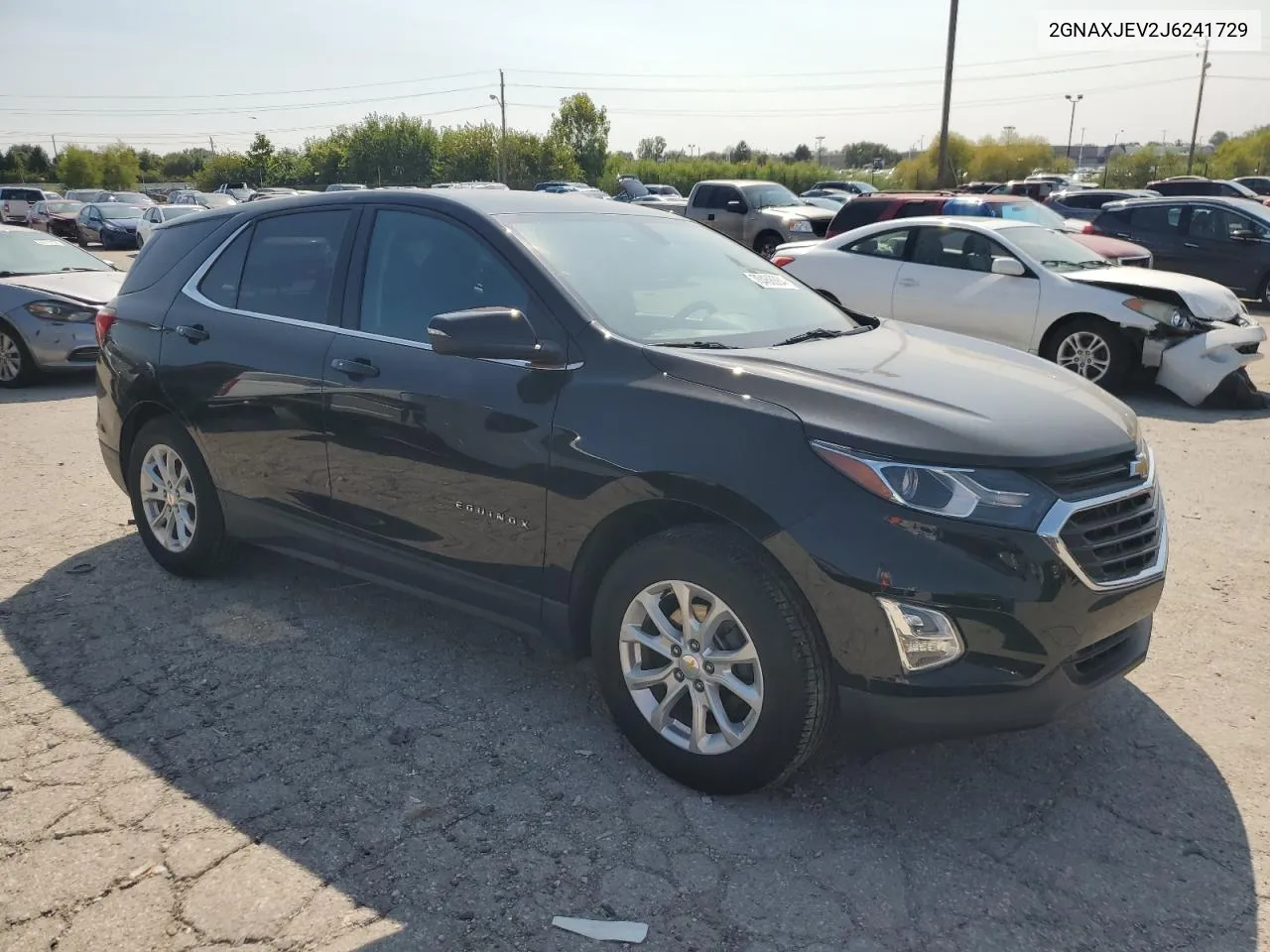 2GNAXJEV2J6241729 2018 Chevrolet Equinox Lt