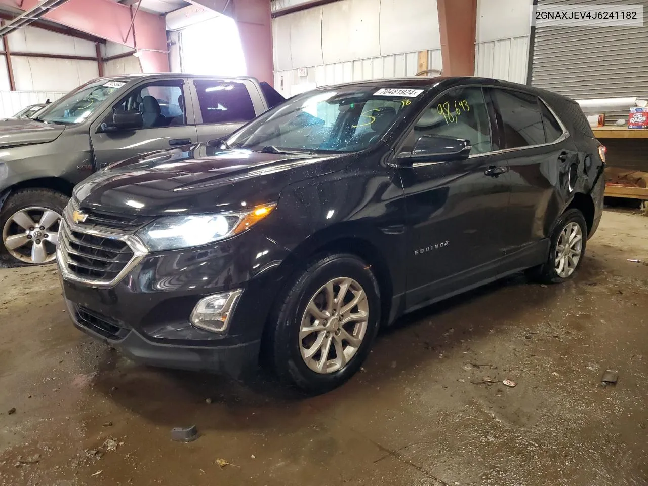 2018 Chevrolet Equinox Lt VIN: 2GNAXJEV4J6241182 Lot: 70481924