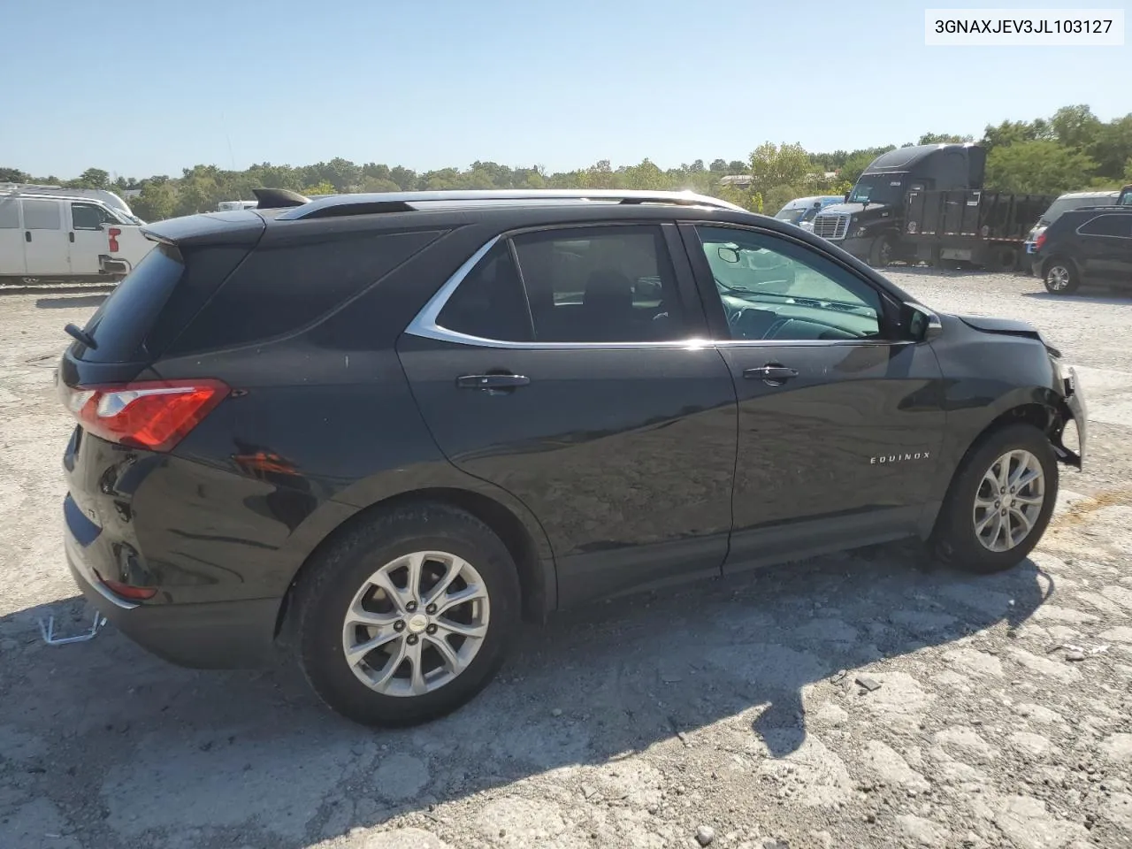 2018 Chevrolet Equinox Lt VIN: 3GNAXJEV3JL103127 Lot: 70597604