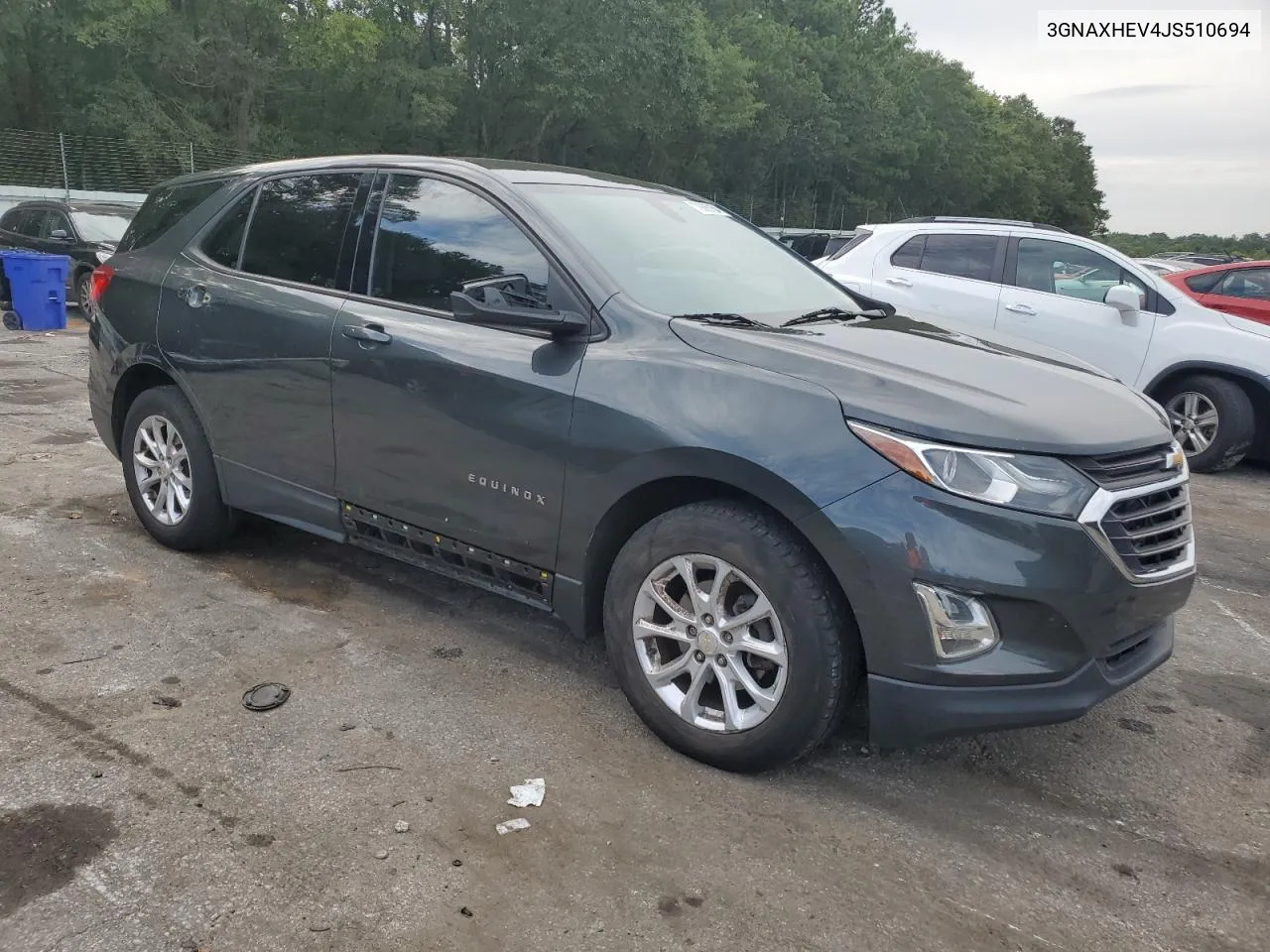 2018 Chevrolet Equinox Ls VIN: 3GNAXHEV4JS510694 Lot: 70665164