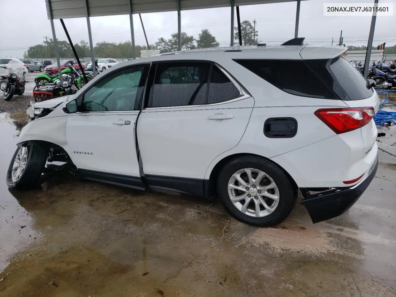 2018 Chevrolet Equinox Lt VIN: 2GNAXJEV7J6315601 Lot: 70914044