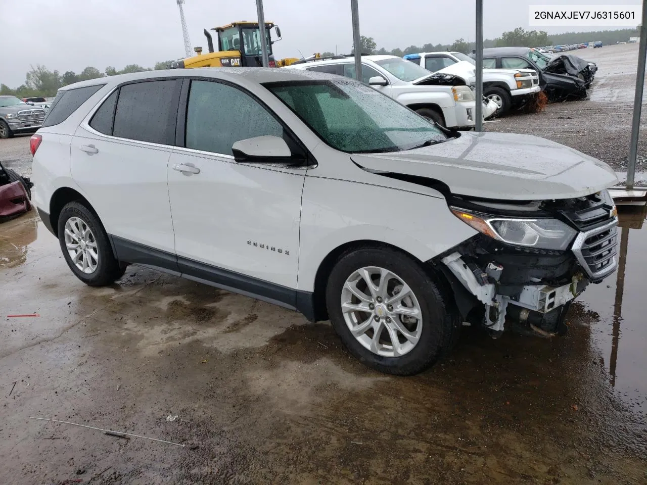 2018 Chevrolet Equinox Lt VIN: 2GNAXJEV7J6315601 Lot: 70914044