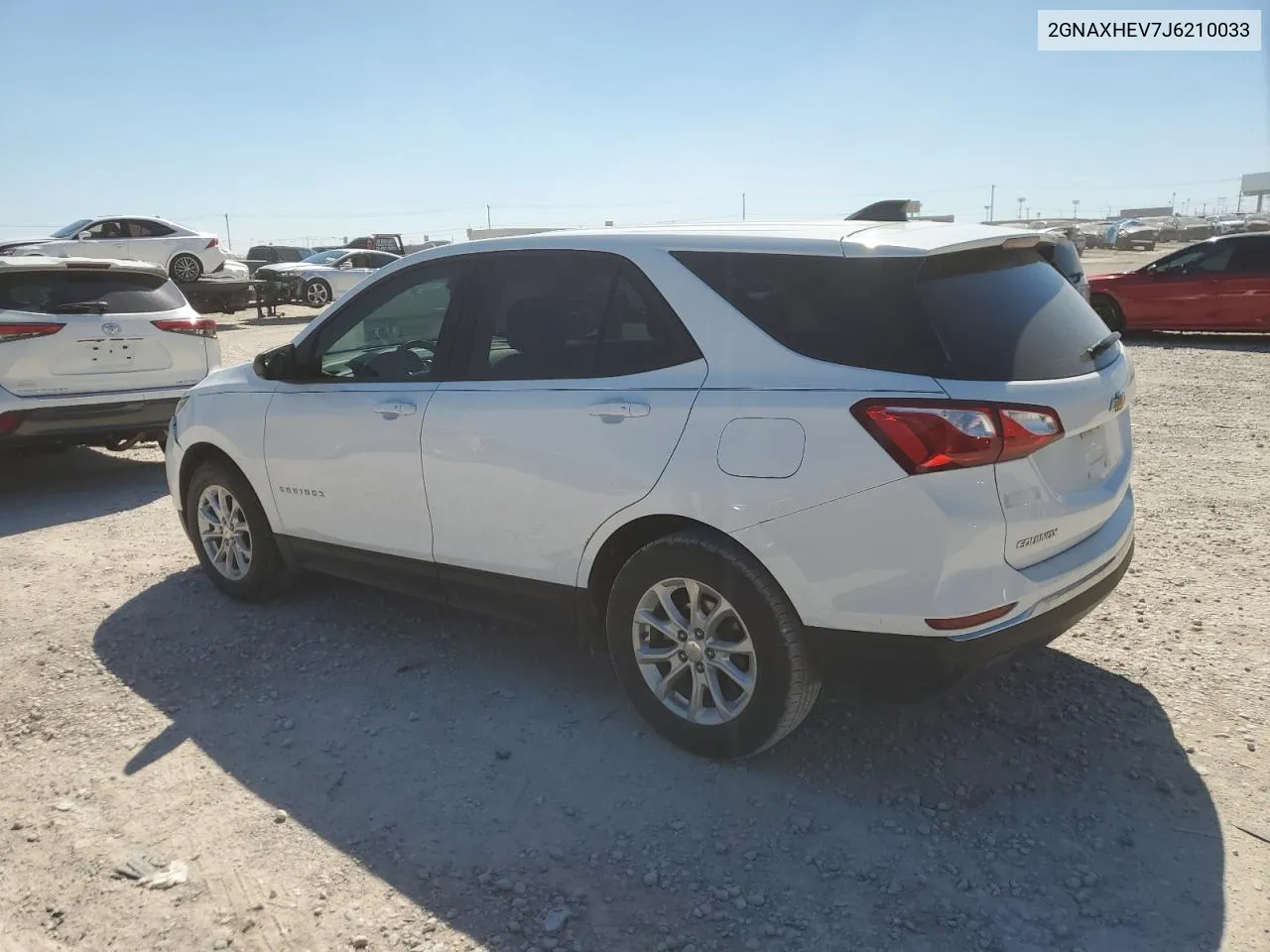 2018 Chevrolet Equinox Ls VIN: 2GNAXHEV7J6210033 Lot: 70958714