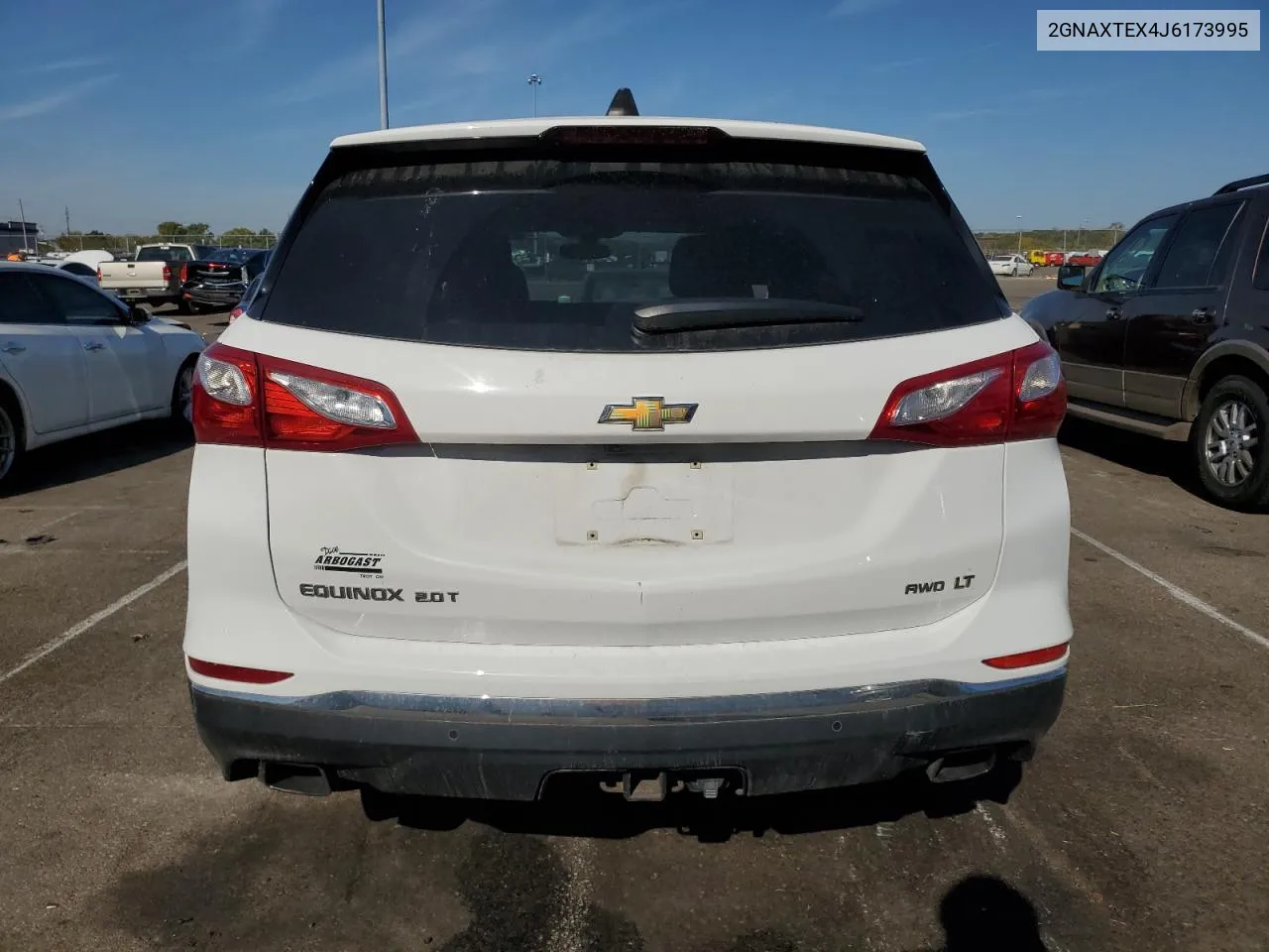 2018 Chevrolet Equinox Lt VIN: 2GNAXTEX4J6173995 Lot: 71009534