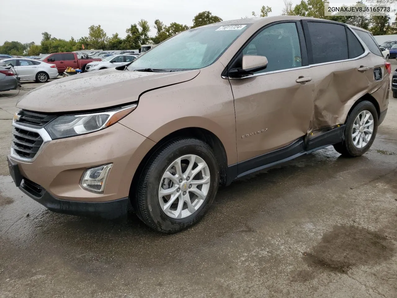 2GNAXJEV8J6165773 2018 Chevrolet Equinox Lt