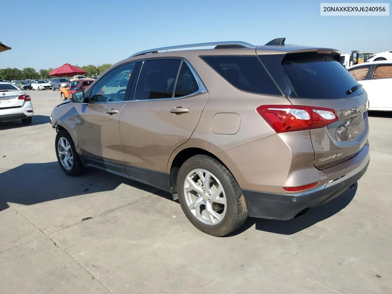 2018 Chevrolet Equinox Lt VIN: 2GNAXKEX9J6240956 Lot: 71036724