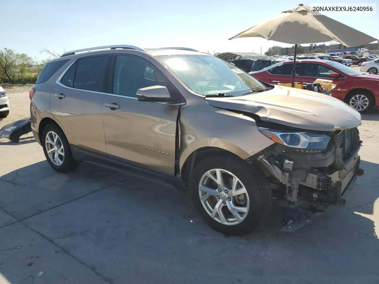 2018 Chevrolet Equinox Lt VIN: 2GNAXKEX9J6240956 Lot: 71036724