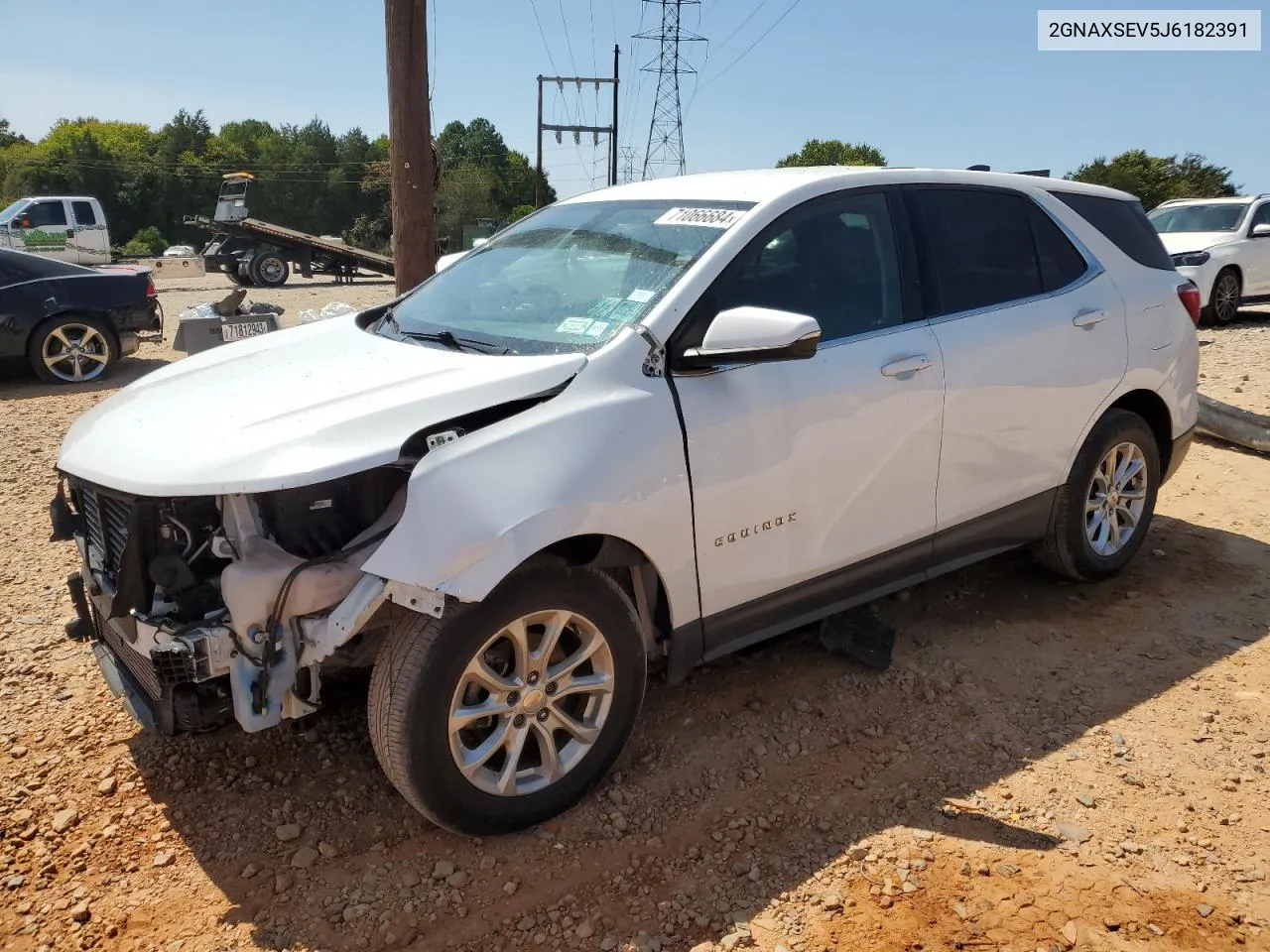 2GNAXSEV5J6182391 2018 Chevrolet Equinox Lt