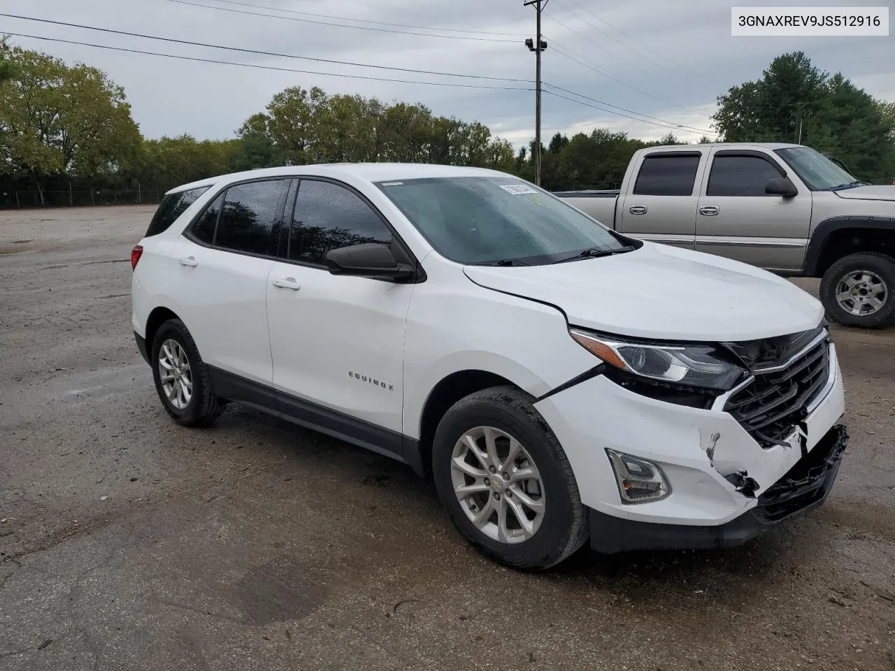 2018 Chevrolet Equinox Ls VIN: 3GNAXREV9JS512916 Lot: 71067234