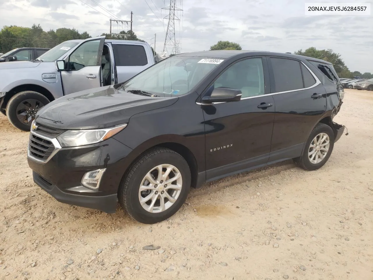 2018 Chevrolet Equinox Lt VIN: 2GNAXJEV5J6284557 Lot: 71116994