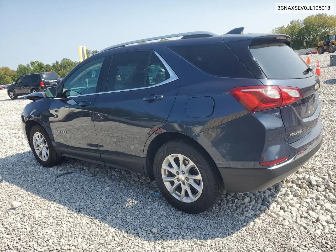 2018 Chevrolet Equinox Lt VIN: 3GNAXSEV0JL105018 Lot: 71182574