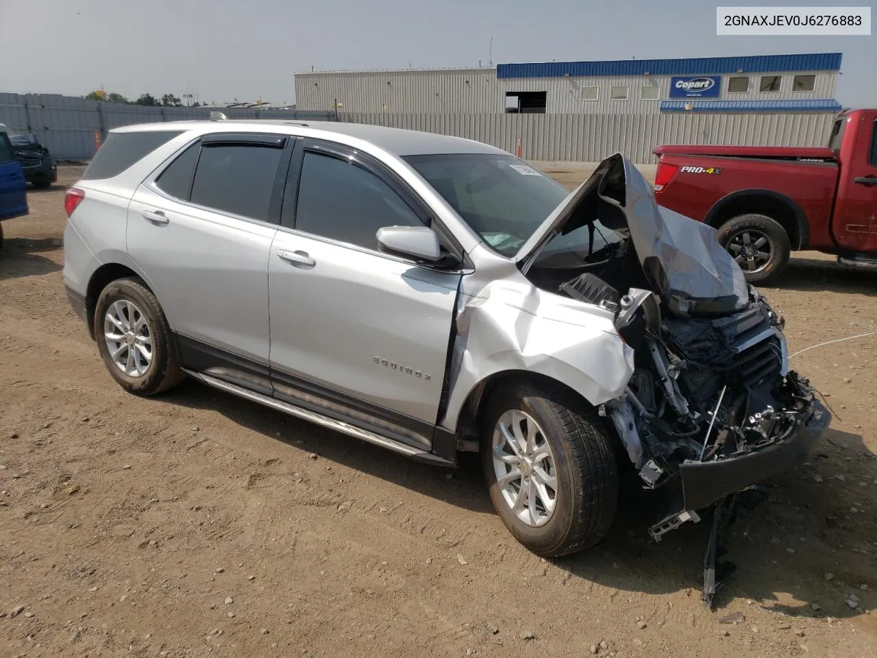 2GNAXJEV0J6276883 2018 Chevrolet Equinox Lt