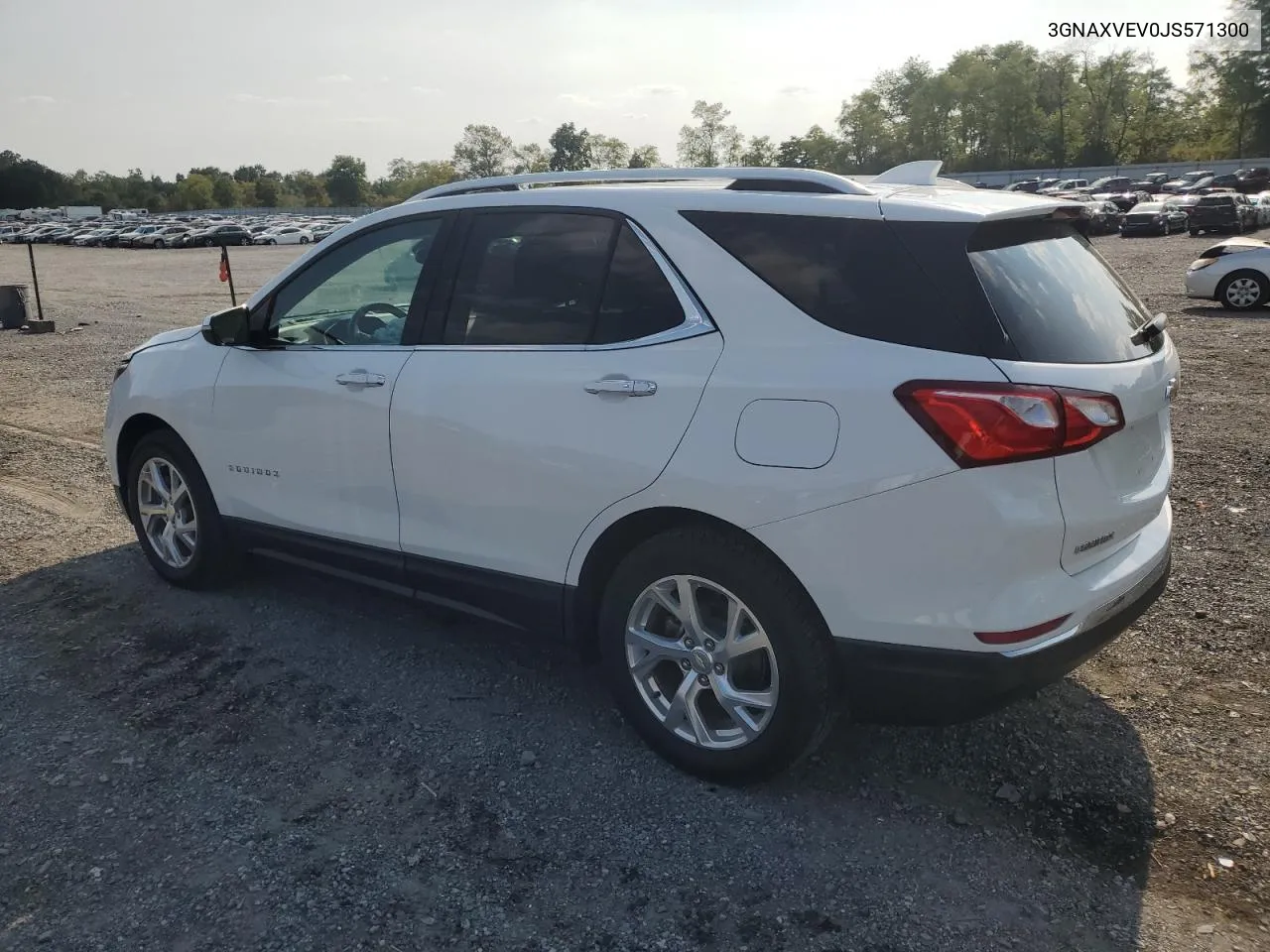 2018 Chevrolet Equinox Premier VIN: 3GNAXVEV0JS571300 Lot: 71230974