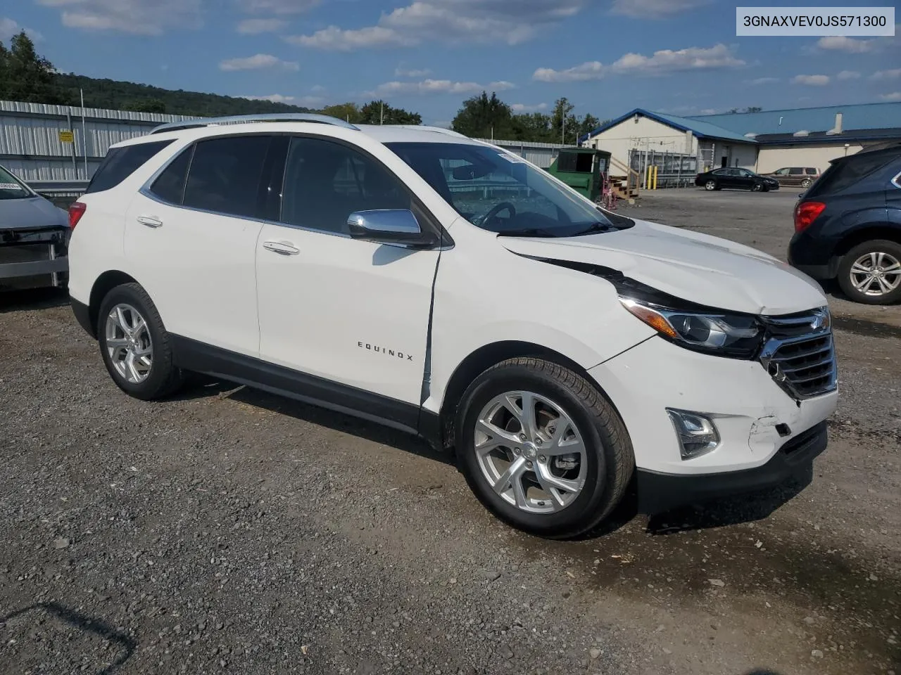 2018 Chevrolet Equinox Premier VIN: 3GNAXVEV0JS571300 Lot: 71230974