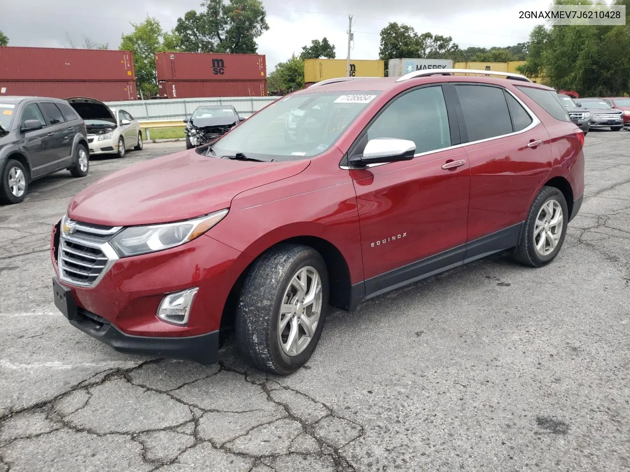 2018 Chevrolet Equinox Premier VIN: 2GNAXMEV7J6210428 Lot: 71285654