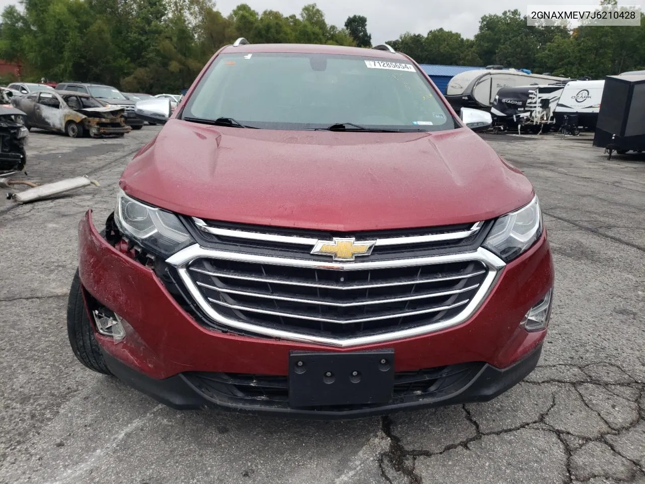 2GNAXMEV7J6210428 2018 Chevrolet Equinox Premier