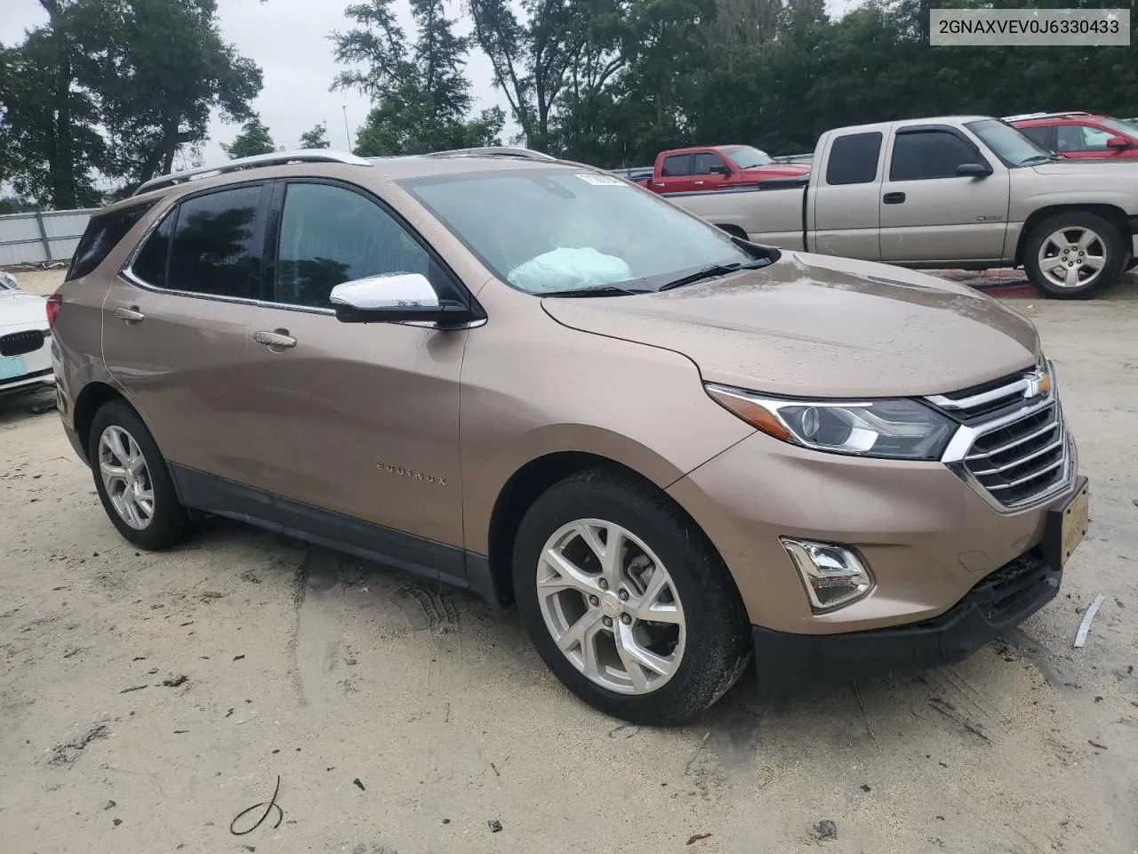 2018 Chevrolet Equinox Premier VIN: 2GNAXVEV0J6330433 Lot: 71308784