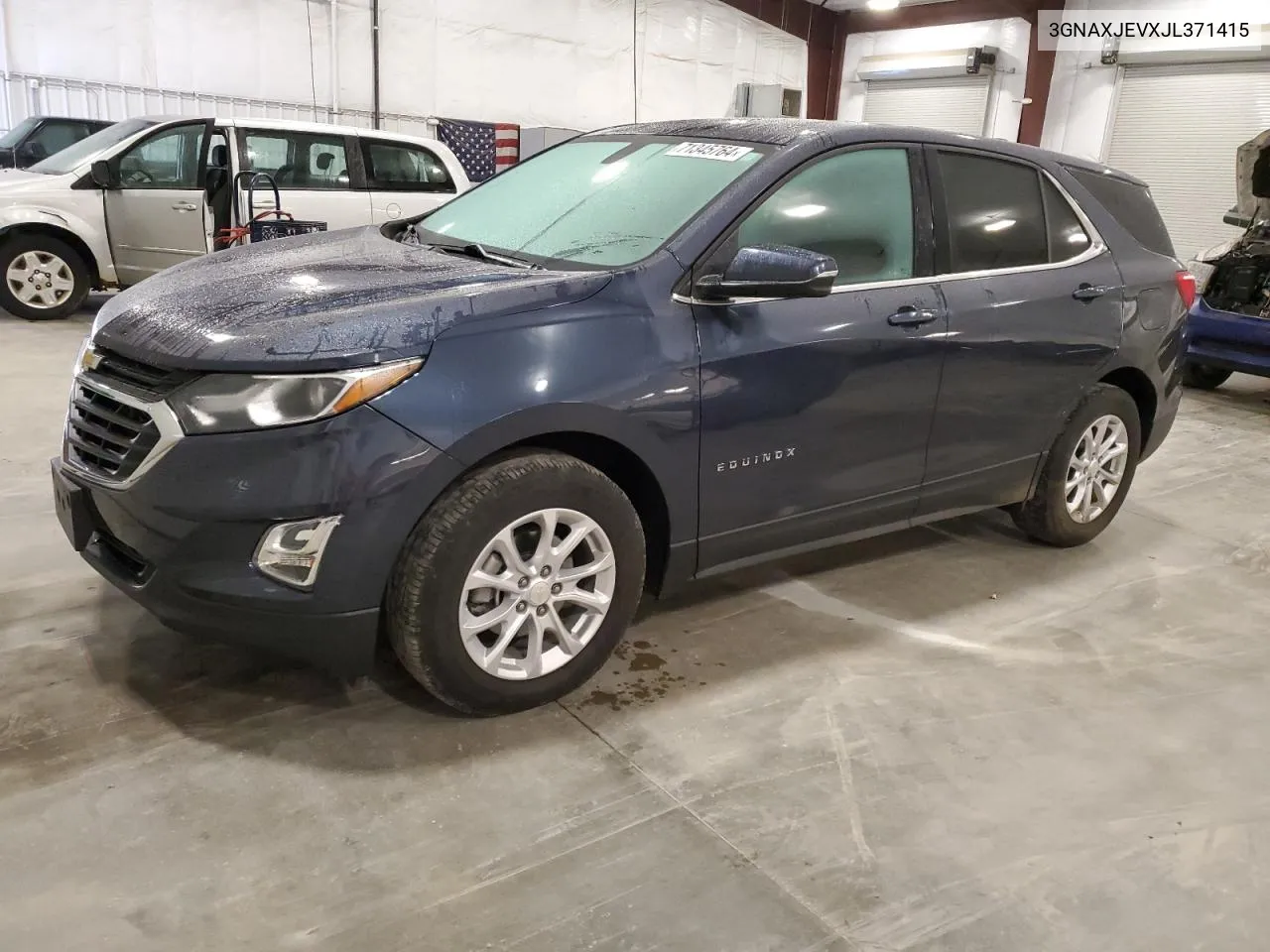 2018 Chevrolet Equinox Lt VIN: 3GNAXJEVXJL371415 Lot: 71345764