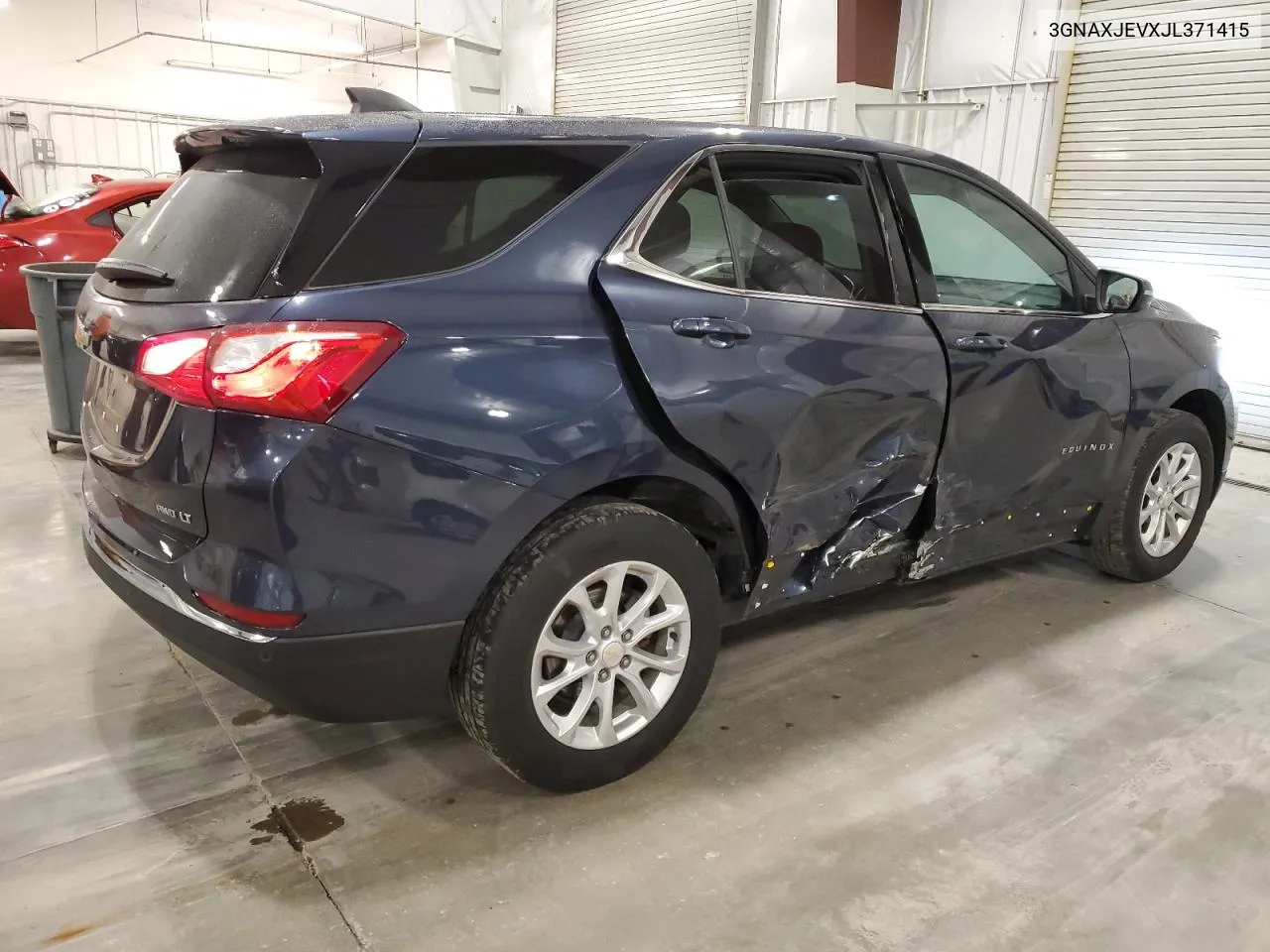 2018 Chevrolet Equinox Lt VIN: 3GNAXJEVXJL371415 Lot: 71345764