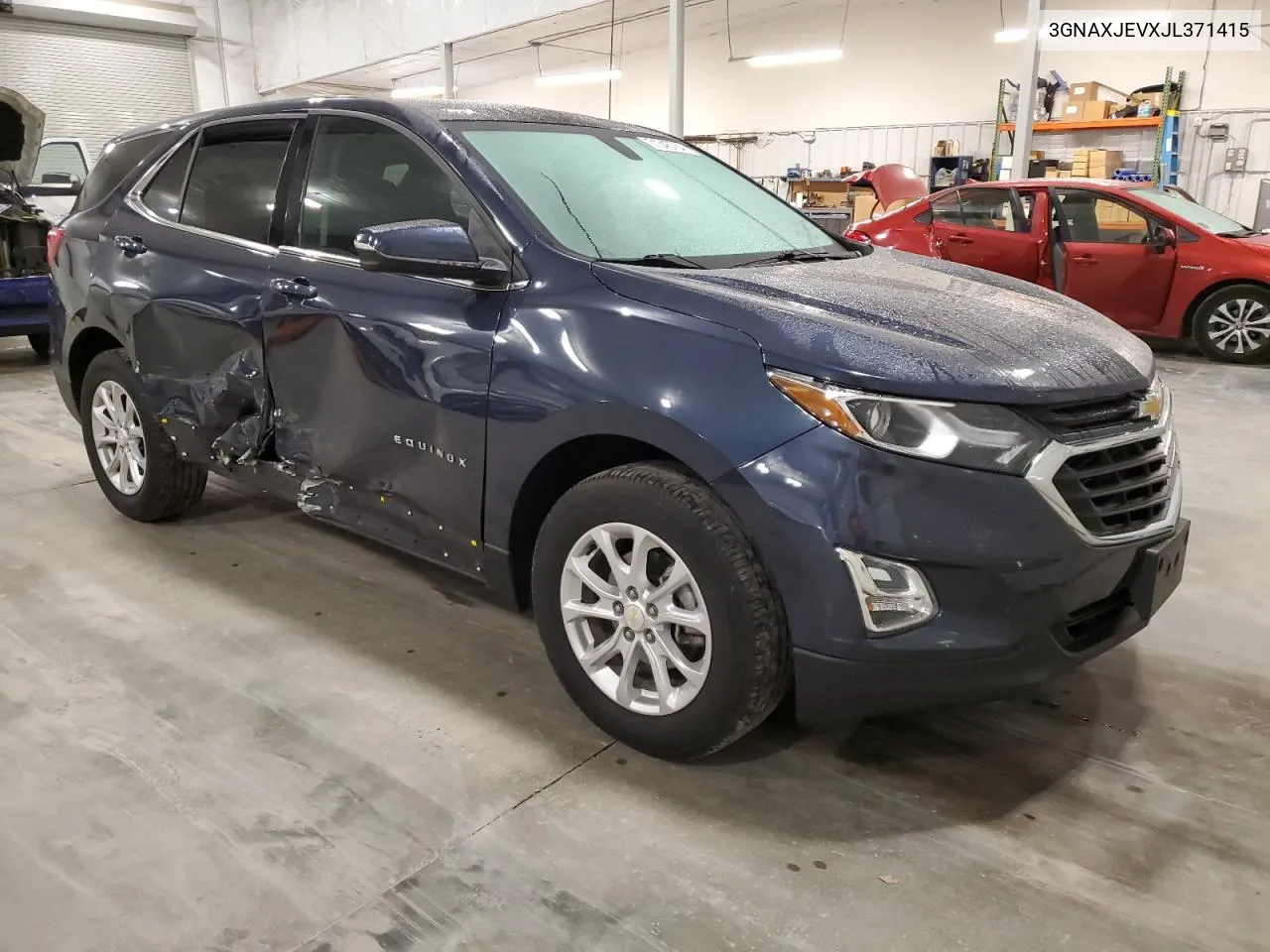 2018 Chevrolet Equinox Lt VIN: 3GNAXJEVXJL371415 Lot: 71345764