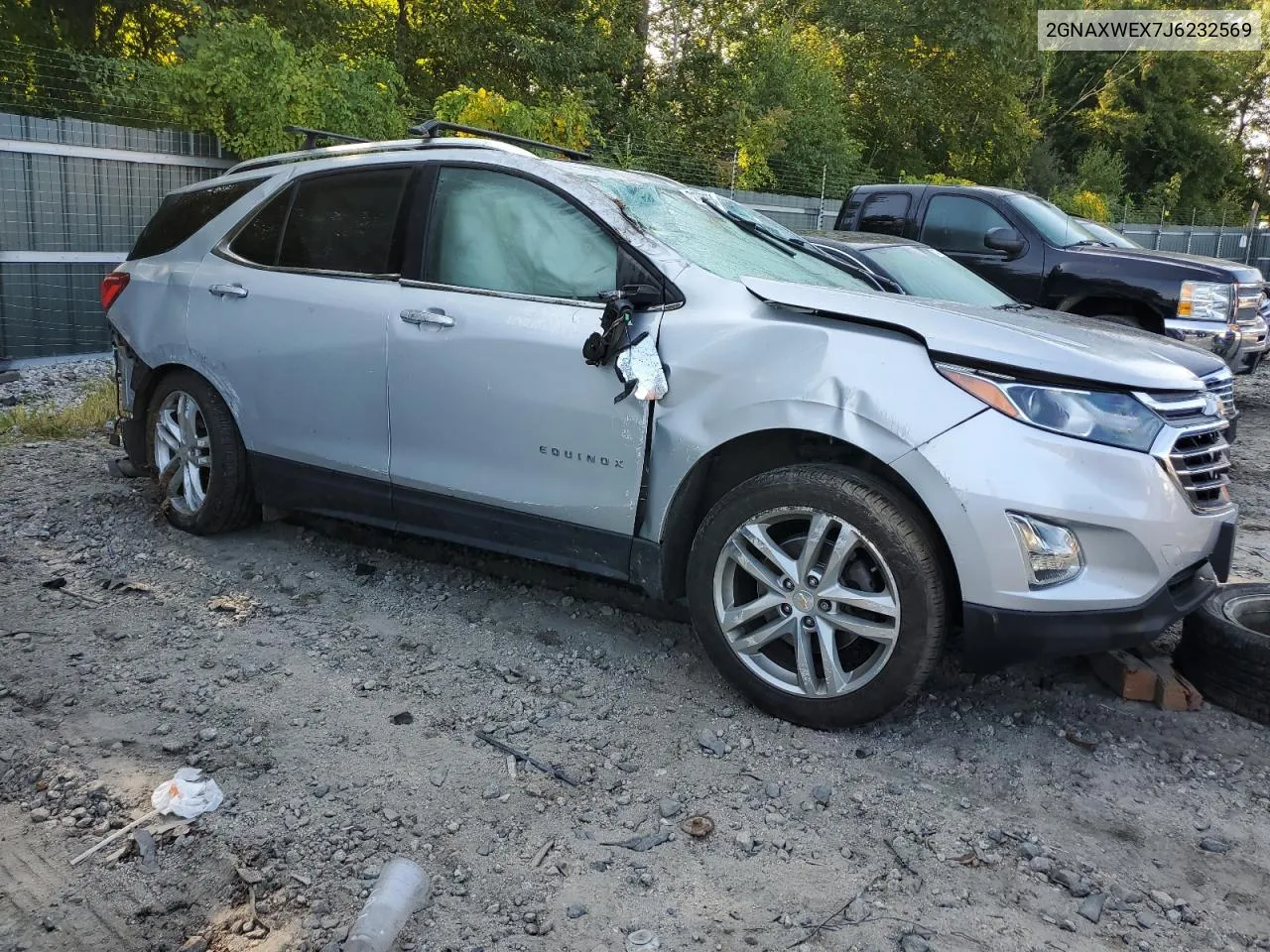 2018 Chevrolet Equinox Premier VIN: 2GNAXWEX7J6232569 Lot: 71373354