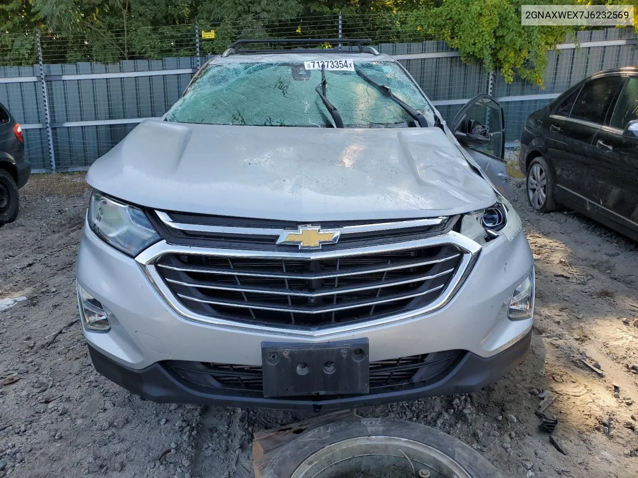 2018 Chevrolet Equinox Premier VIN: 2GNAXWEX7J6232569 Lot: 71373354