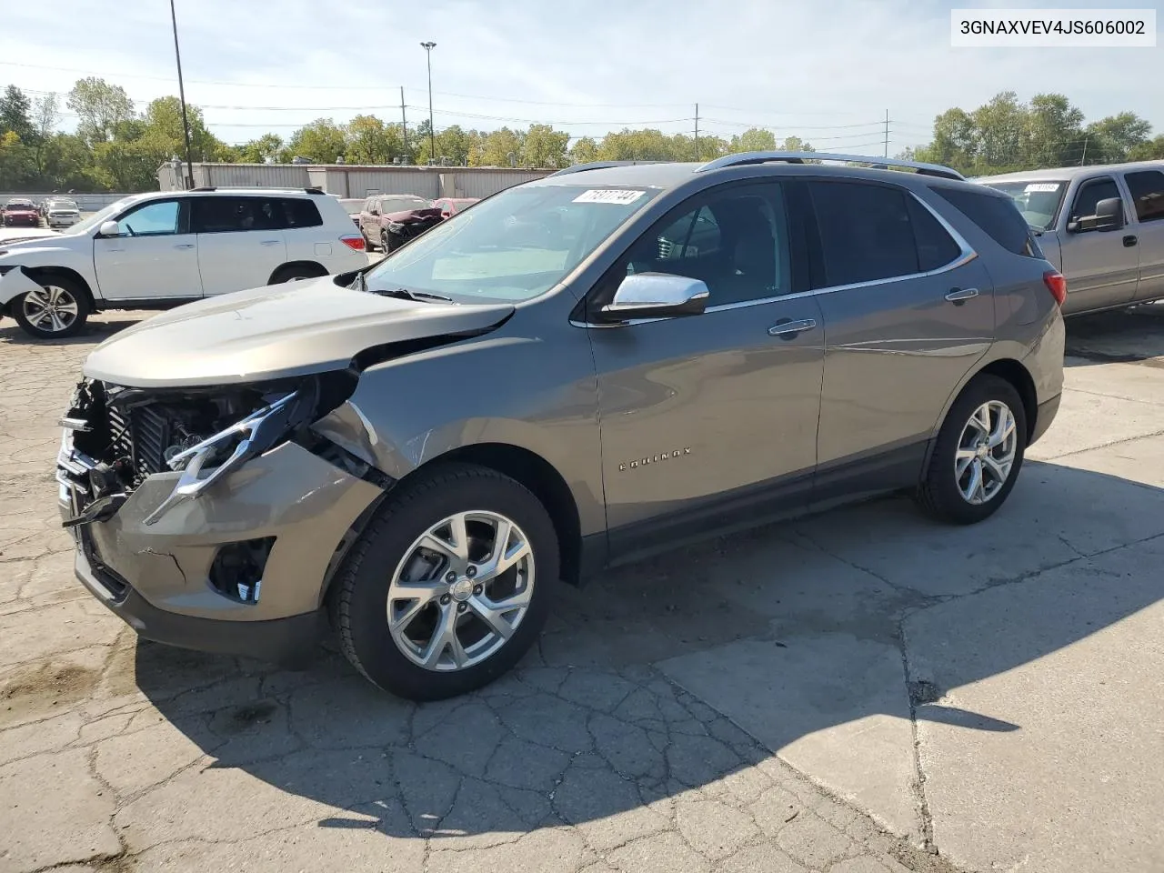 2018 Chevrolet Equinox Premier VIN: 3GNAXVEV4JS606002 Lot: 71377744