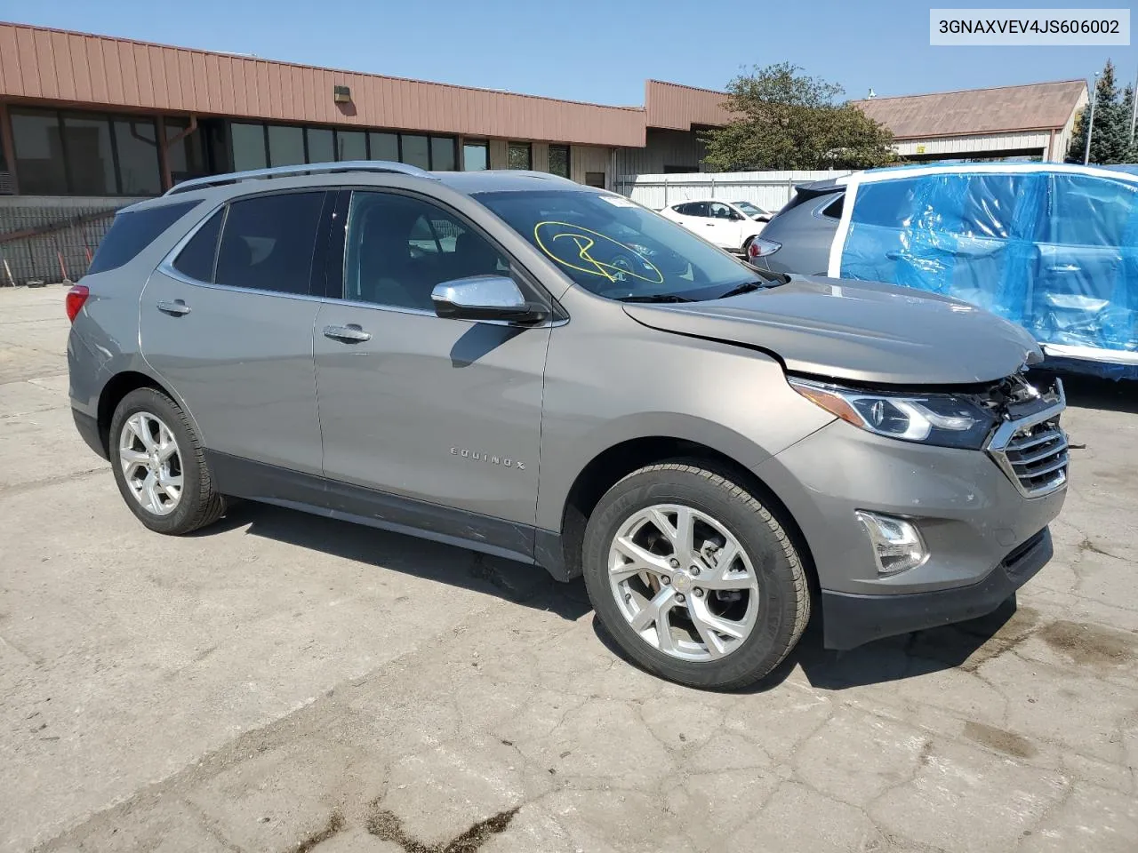 2018 Chevrolet Equinox Premier VIN: 3GNAXVEV4JS606002 Lot: 71377744