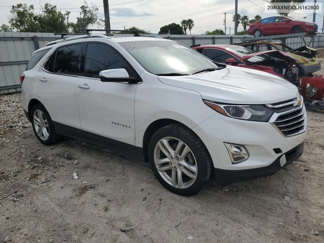 2018 Chevrolet Equinox Premier VIN: 2GNAXNEX2J6162800 Lot: 71386754