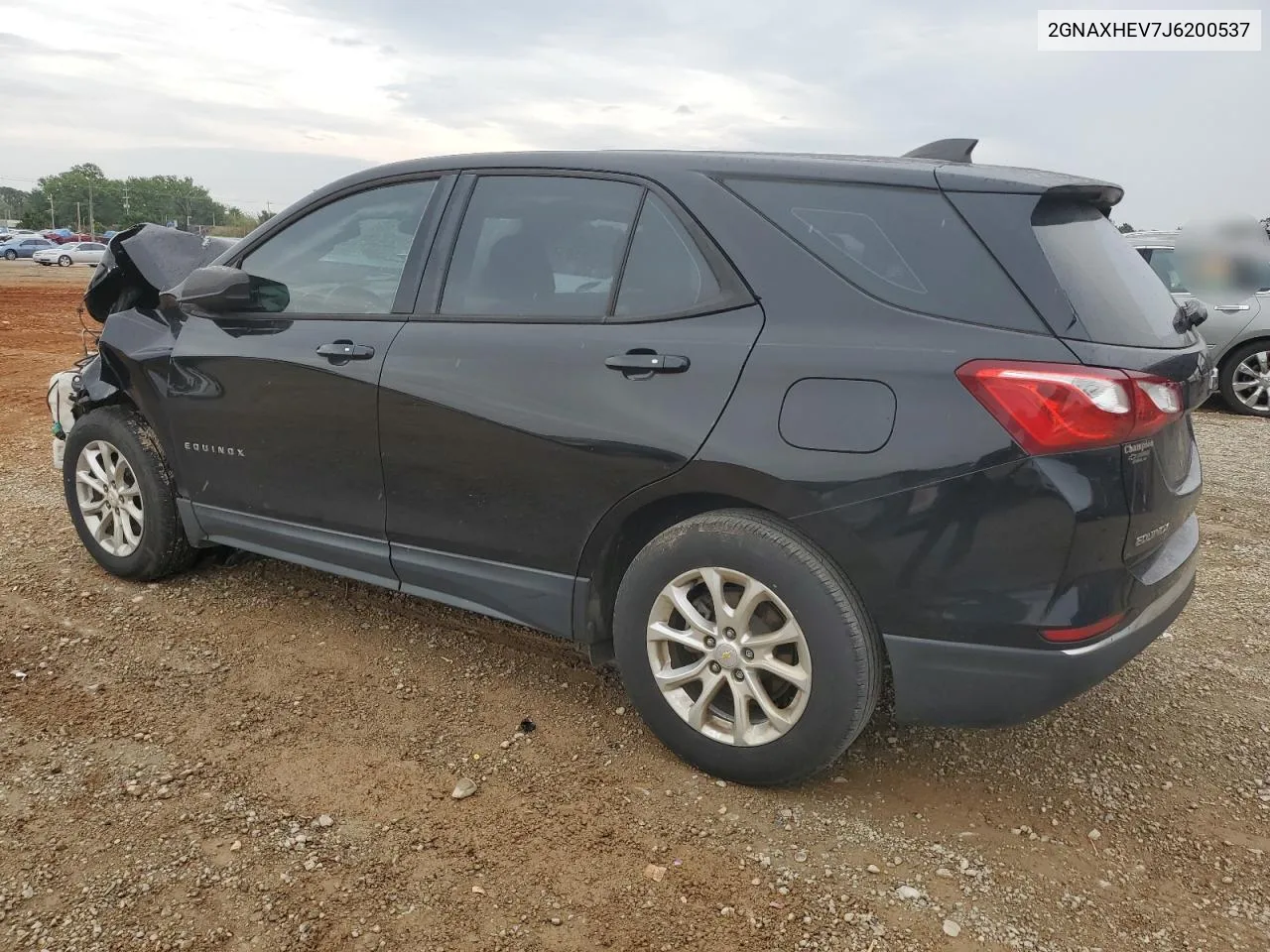 2018 Chevrolet Equinox Ls VIN: 2GNAXHEV7J6200537 Lot: 71414434