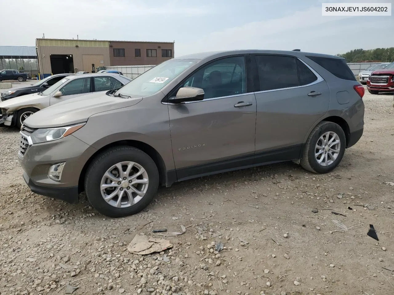 2018 Chevrolet Equinox Lt VIN: 3GNAXJEV1JS604202 Lot: 71494194