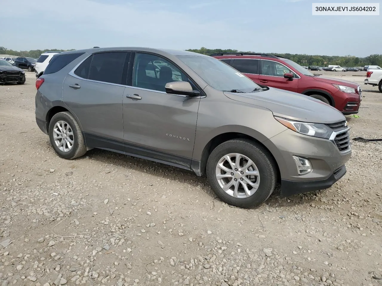 2018 Chevrolet Equinox Lt VIN: 3GNAXJEV1JS604202 Lot: 71494194