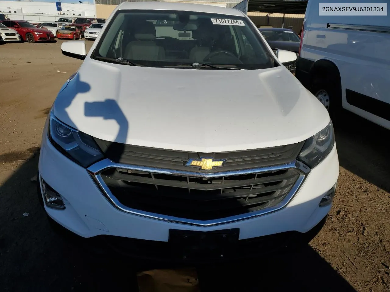 2GNAXSEV9J6301334 2018 Chevrolet Equinox Lt