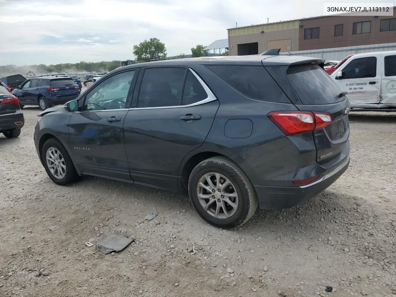 2018 Chevrolet Equinox Lt VIN: 3GNAXJEV7JL113112 Lot: 71658824