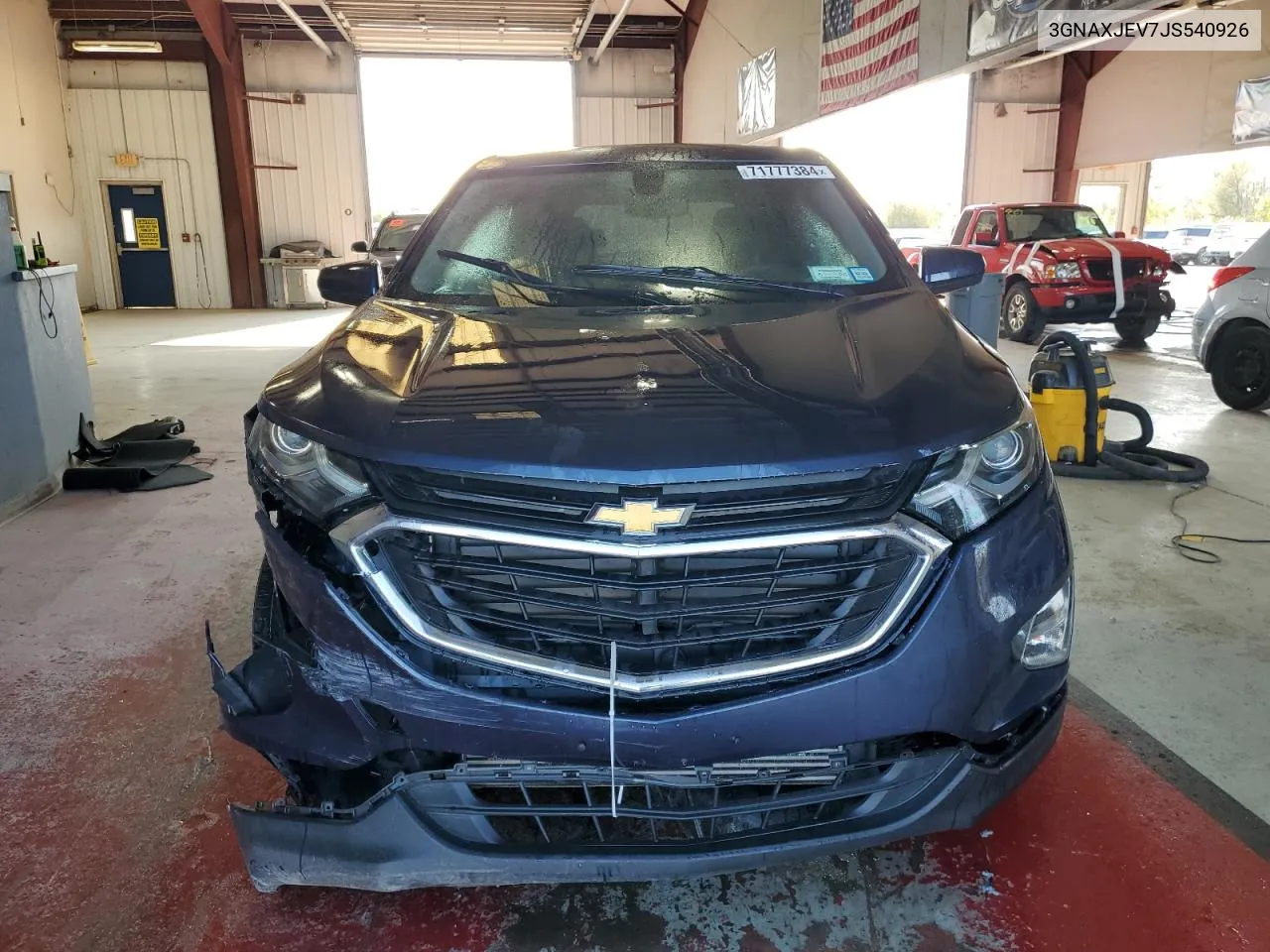 2018 Chevrolet Equinox Lt VIN: 3GNAXJEV7JS540926 Lot: 71777384