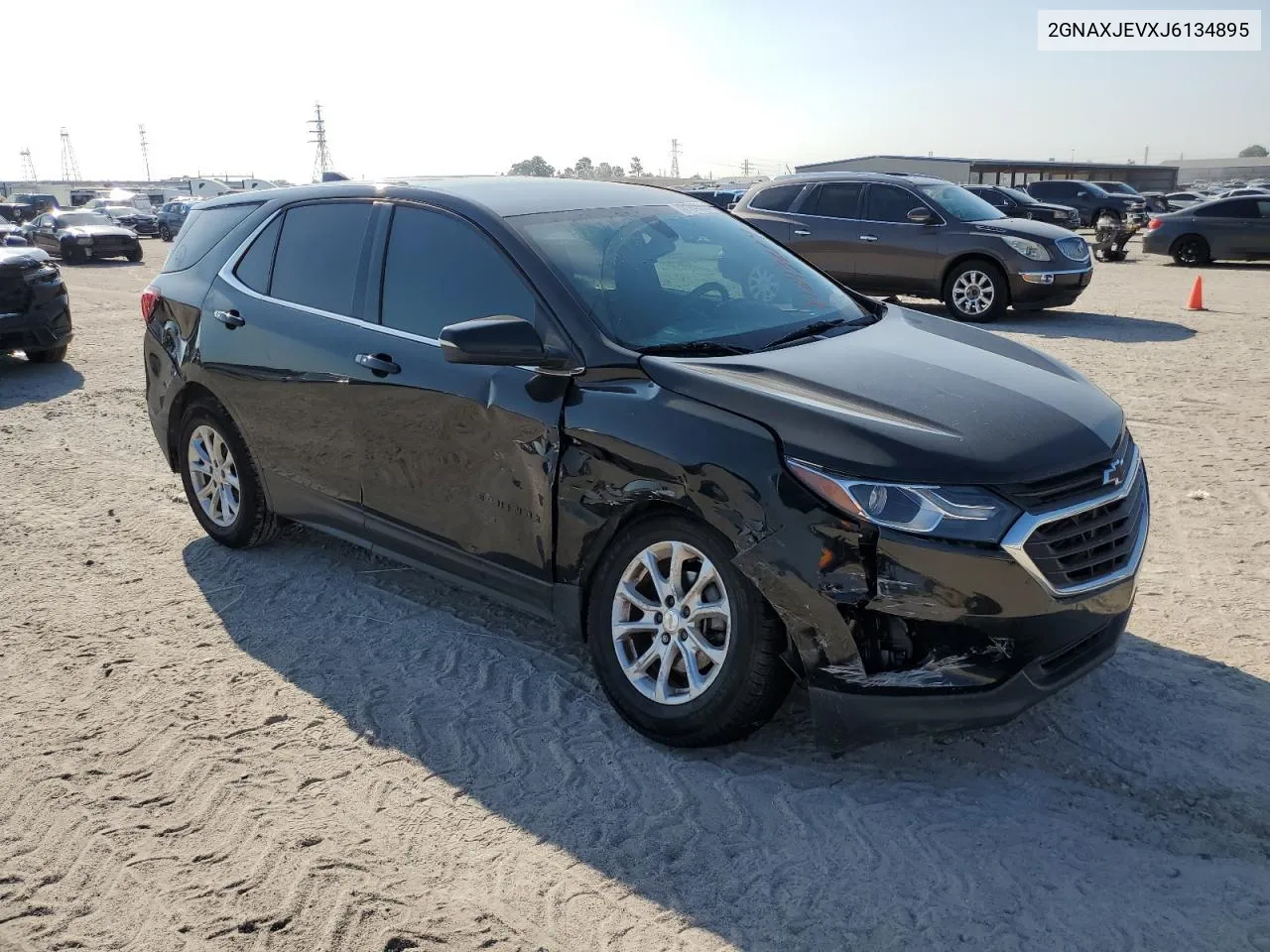 2018 Chevrolet Equinox Lt VIN: 2GNAXJEVXJ6134895 Lot: 71843324