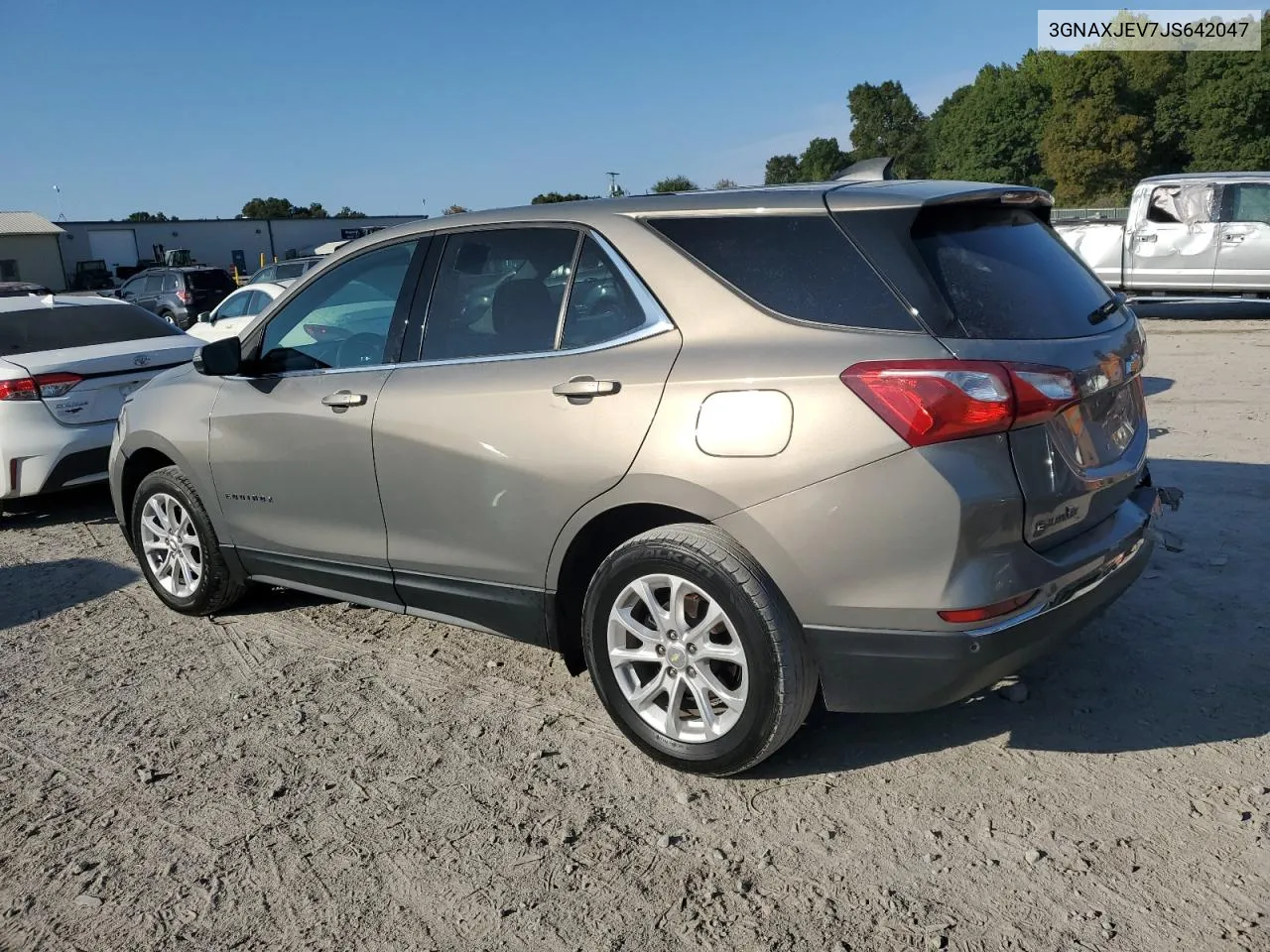 2018 Chevrolet Equinox Lt VIN: 3GNAXJEV7JS642047 Lot: 71917954