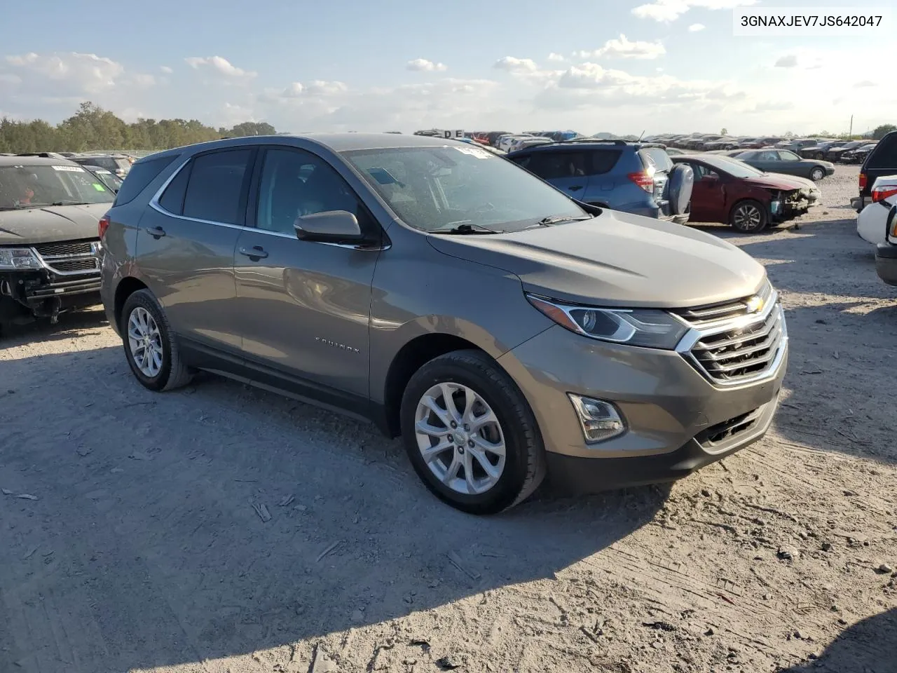 2018 Chevrolet Equinox Lt VIN: 3GNAXJEV7JS642047 Lot: 71917954