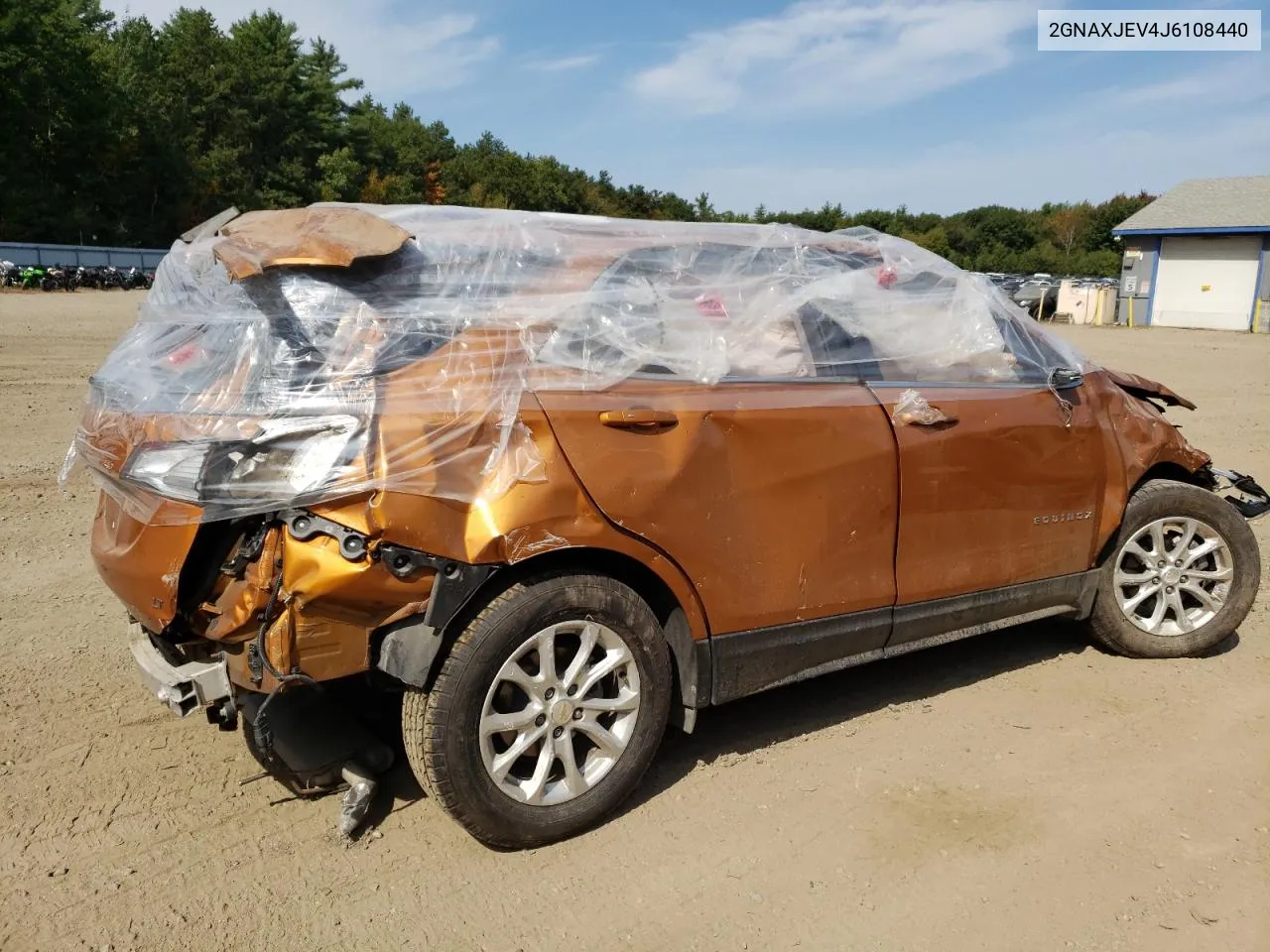 2018 Chevrolet Equinox Lt VIN: 2GNAXJEV4J6108440 Lot: 71954834