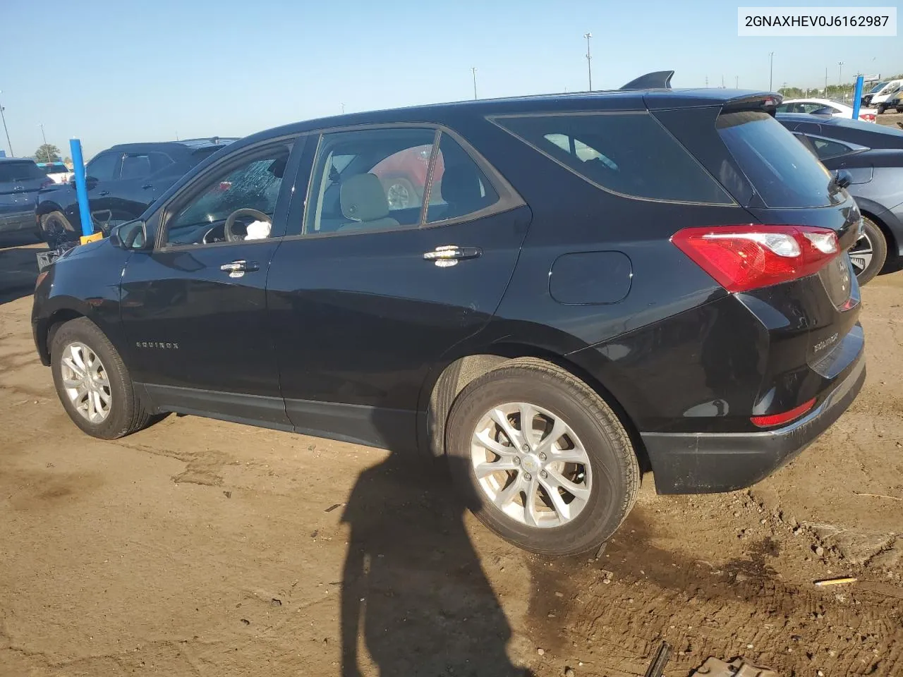 2018 Chevrolet Equinox Ls VIN: 2GNAXHEV0J6162987 Lot: 72001544