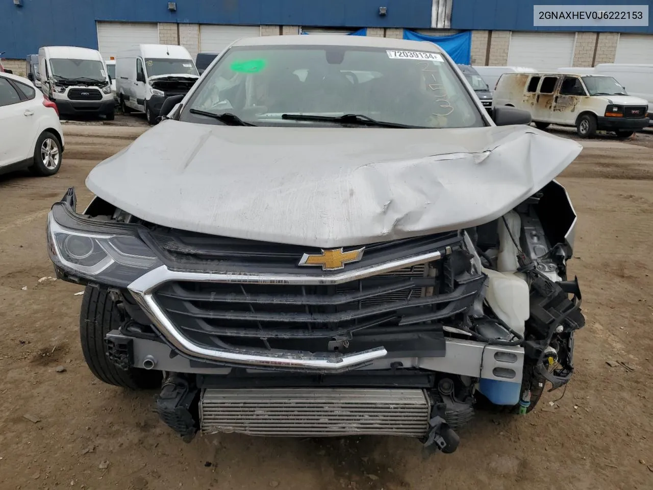 2GNAXHEV0J6222153 2018 Chevrolet Equinox Ls