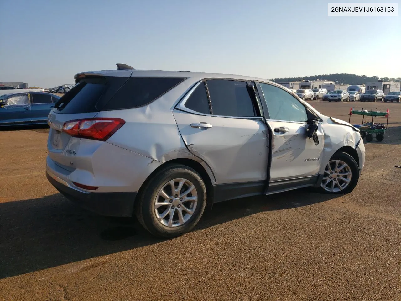 2018 Chevrolet Equinox Lt VIN: 2GNAXJEV1J6163153 Lot: 72081054