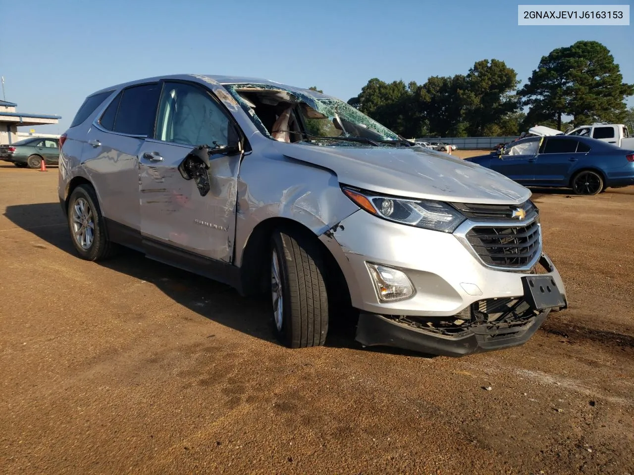 2018 Chevrolet Equinox Lt VIN: 2GNAXJEV1J6163153 Lot: 72081054