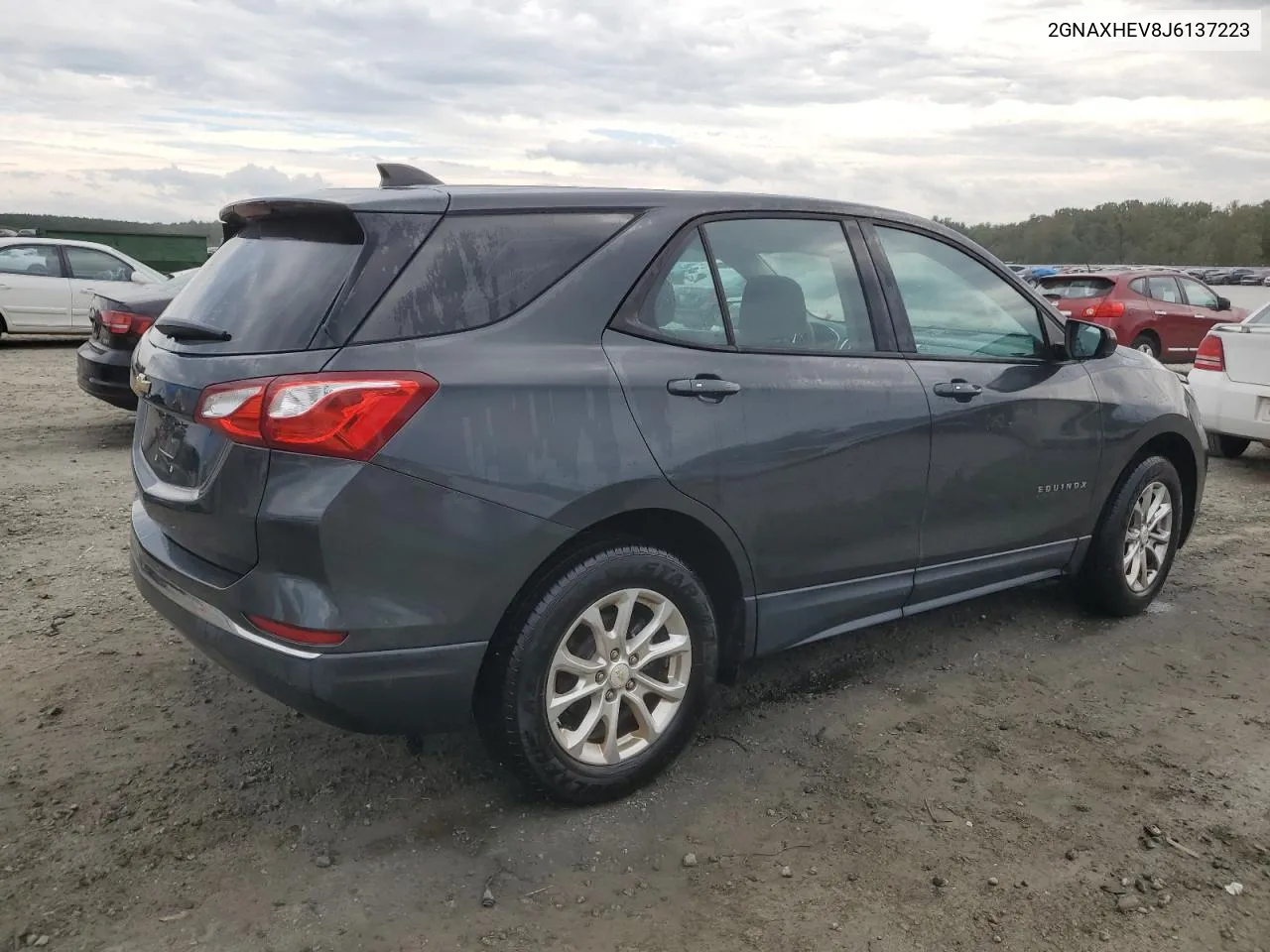 2018 Chevrolet Equinox Ls VIN: 2GNAXHEV8J6137223 Lot: 72129884